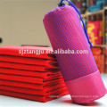 Promotional top quality gym/ beach/yoga/sports microfiber towel